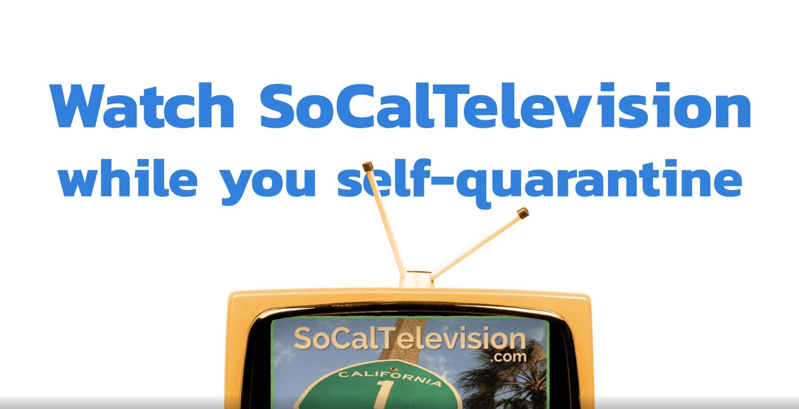 Welcome to SoCalTelevision. Come along as we venture Southern California!
