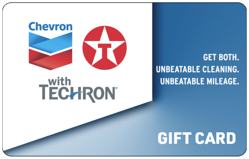 Enter to WIN a Chevron Texaco $20 Gas Card!