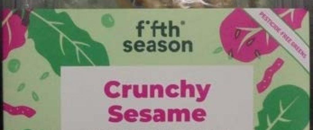 RECALL: Fifth Season Crunchy Sesame Salad Kit
