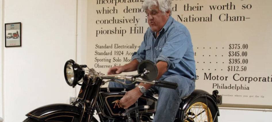Jay Leno broke several bones in a motorcycle accident just two months after a garage fire in Los Angeles