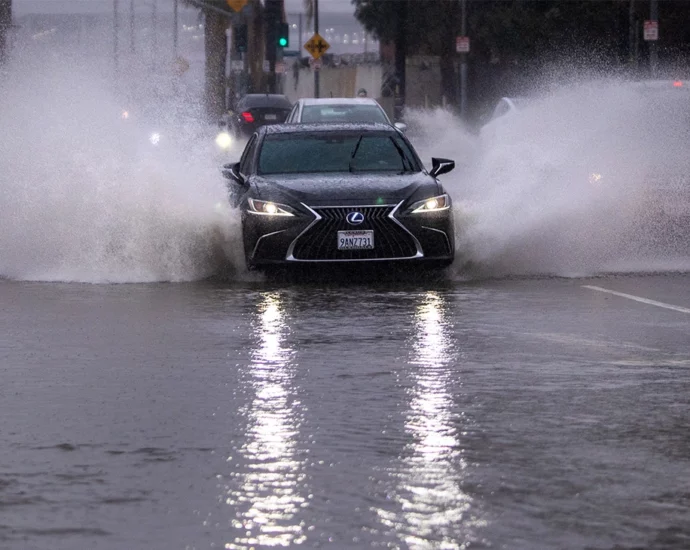 Southern California Hit by More Heavy Rain and Flooding