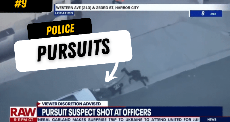 Ready to See Some Crazy Police Pursuits?!? Best Police Pursuit of 2023. Rated #9