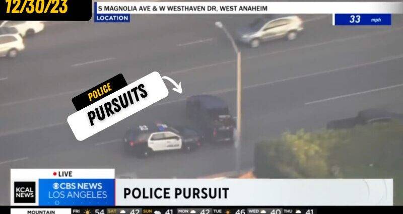 Ready to See Some Crazy Police Pursuits?!? Best Police Pursuit of 2023. Stolen Truck Police Pursuit.
