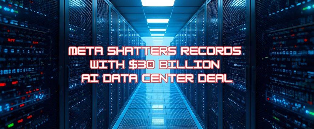 Meta Shatters Records with $30 Billion AI Data Center Deal as Generative AI Transforms Global Infrastructure