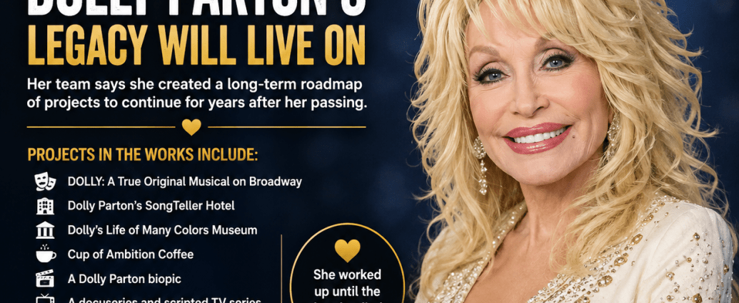 Dolly Parton’s team says she planned ahead so her legacy would continue after her passing.